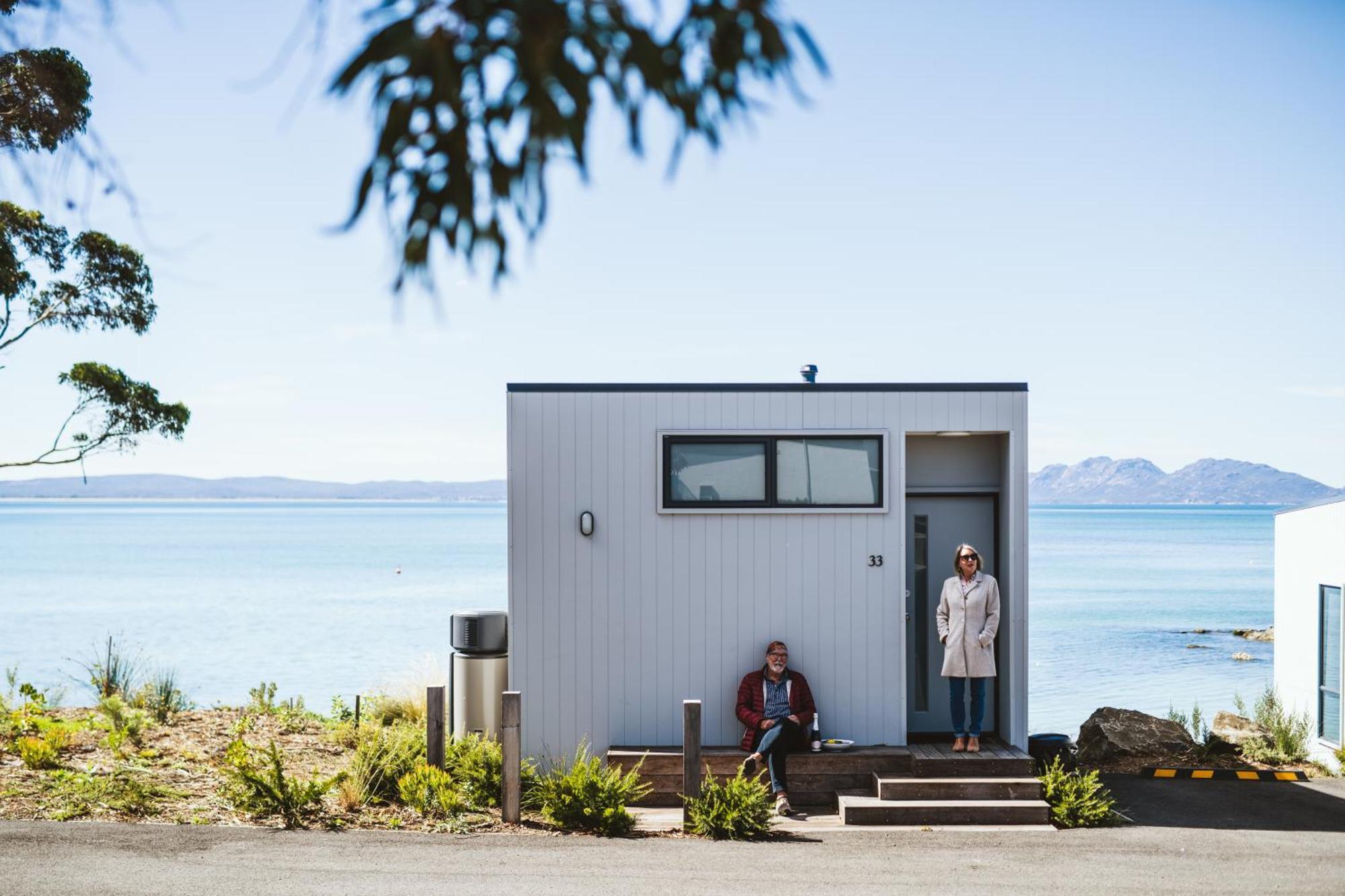 Swansea Beach Chalets Exterior foto